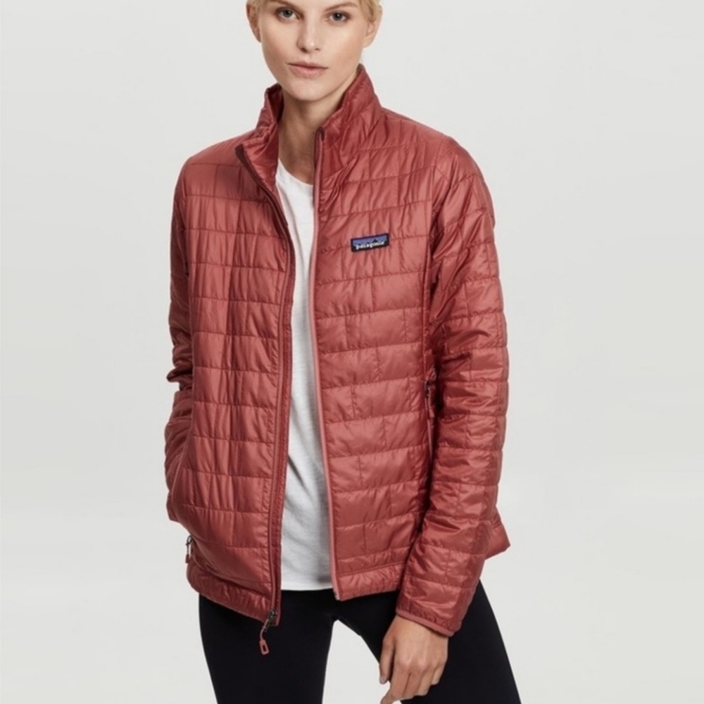 Patagonia Nano Puff Jacket S in Rosehip rose pink women's